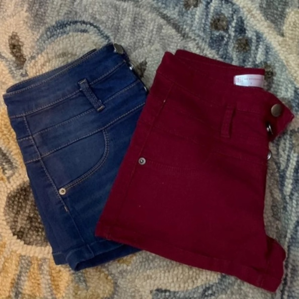 Lot of Two Pairs of Size 3 NoBo High Rise Shorts